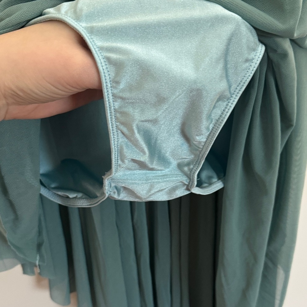 A Wish Come True'Blue Lace Lyrical Dance Costume in Shadow Wind SZ SA - Picture 11 of 13